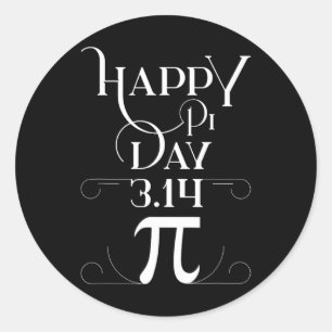 Happy Pi Day Shirt Math Science For Teachers Stude Classic Round Sticker