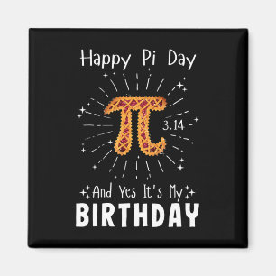 Happy Pi Day Tee Math Geek Birthday Cool Nerd Math Magnet
