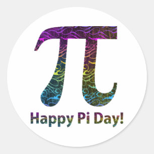 Happy Pi Day Tees and Gifts Classic Round Sticker