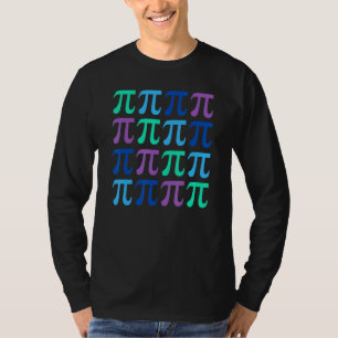 Happy Pi Day With Symbols For Math Teacher Science T-Shirt
