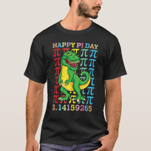 Happy Pi Rex Day Dinosaur Rex Pi Day Math Student T-Shirt