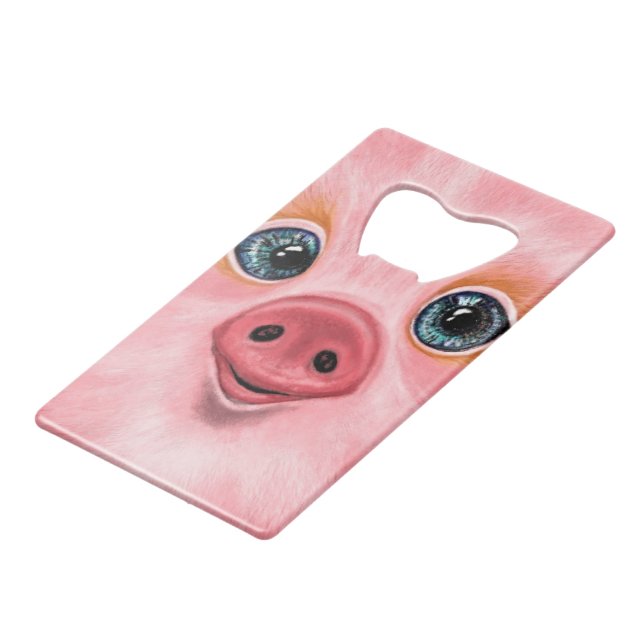 Happy Pig Bottle Opener (Back Angled)