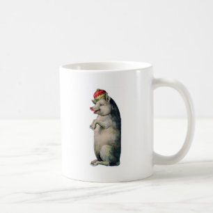 Happy pig king coffee mug