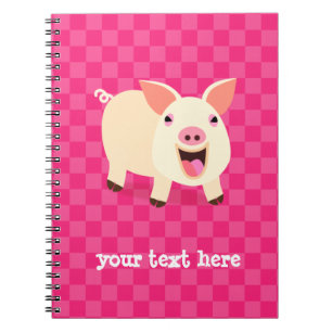 Happy Pig Notebook