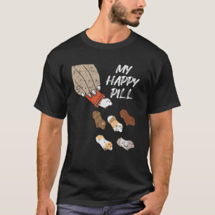 Happy Pills Mothers Day Funny Guinea Pig Mom Pet A T-Shirt
