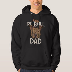 Happy Pitbull Dad Hoodie