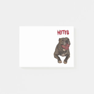 Happy Pitbull Post-it Notes