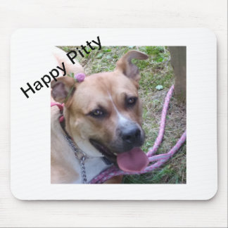 Happy Pitty Mouse Pad