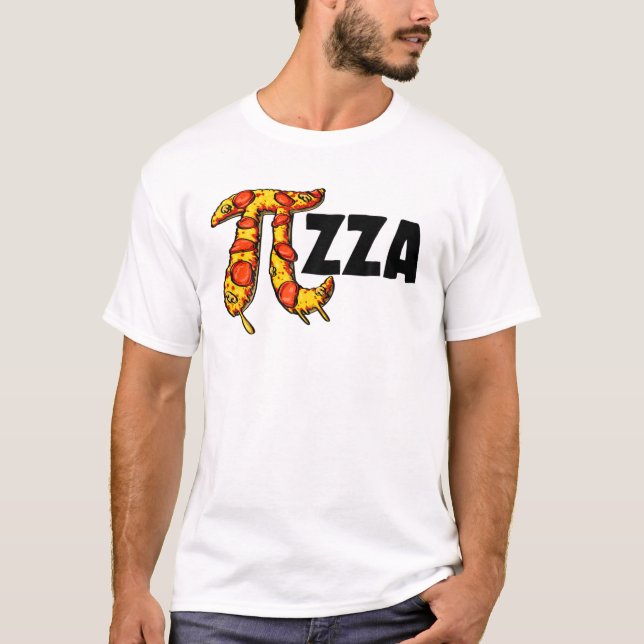 Happy Pizza Day 3.14 Pi Funny Women Mathletics Lov T-Shirt (Front)