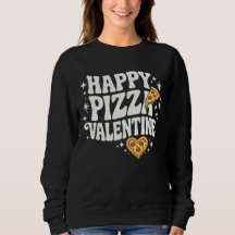 Happy Pizza Valentine Funny Pizza Love Design