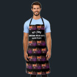 Happy Place AWESOME AUSSIE DAD Australia Apron<br><div class="desc">Stylish patriotic Australia AWESOME AUSSIE DAD Happy Place Apron. The design shows the map outline combined with the red, white and blue flag of AUSTRALIA in grunge effect and all-over tiled pattern. At the top there is CUSTOMIZABLE TEXT, which reads WELCOME TO AWESOME AUSSIE DAD'S HAPPY PLACE, so you can...</div>