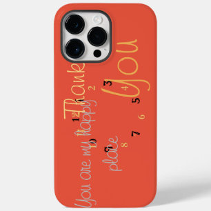 Happy Place Love and Thanks with Gratitude  Case-Mate iPhone 14 Pro Max Case