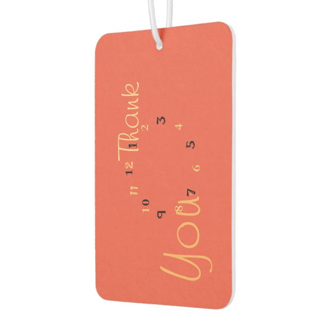 Happy Place Lovely art design art Car Air Freshener (Left)