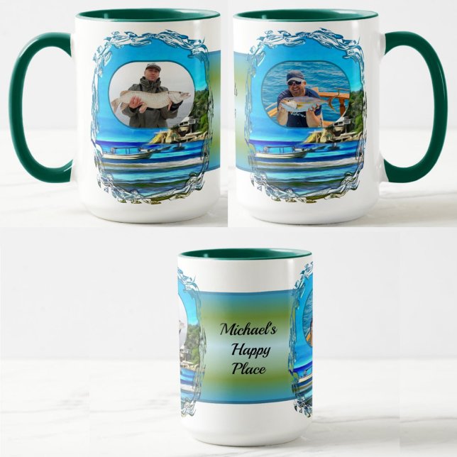 Happy Place Mismaloya Fishing Boats 0346 Mug (Creator Uploaded)
