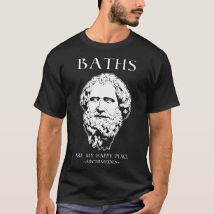 Happy Place Physicist Math Joke Archimedes T-Shirt