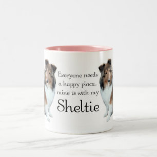 Happy Place Sheltie Mug