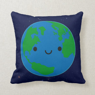 Happy Planet Earth Cushion