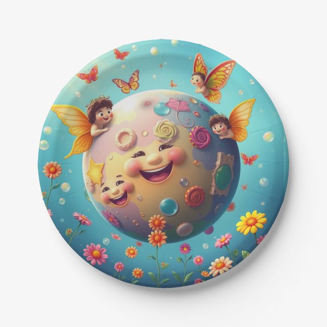 Happy Planet Plate (Front)