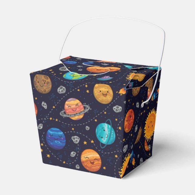Happy Planets Favour Box (Front Side)