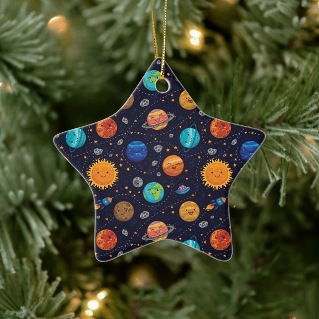 Happy Planets Ornament (Tree)