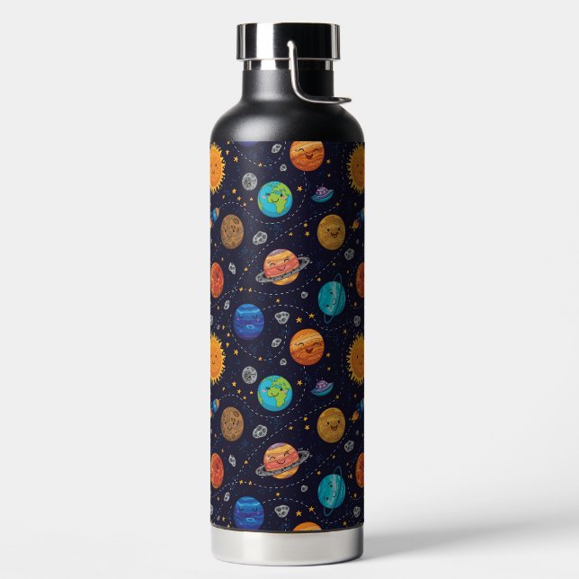 Happy Planets Water Bottle (Left)