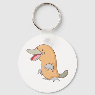 Happy Platypus Key Ring