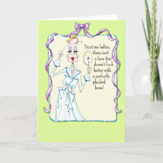Happy Plucking Birthday Card