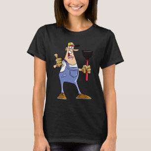 Happy Plumber Giving a Thumbs Up T-Shirt