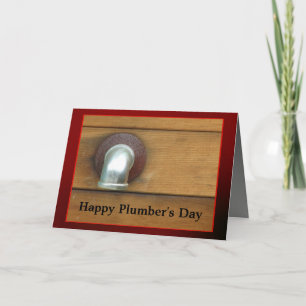 Happy Plumber's Day Card