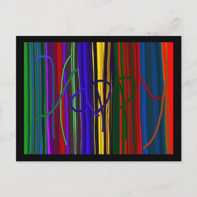 Happy ~ Postcard (Front)