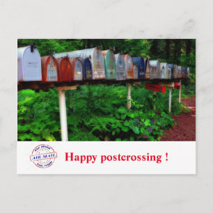 Happy postcrossing! Boîtes à lettres Postcard