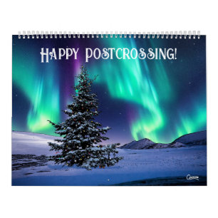 Happy Postcrossing - Large Calendar