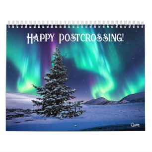Happy Postcrossing - Medium Calendar