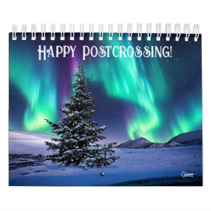 Happy Postcrossing - Small Calendar