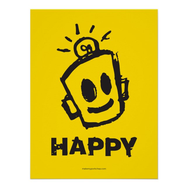 HAPPY Poster (Front)