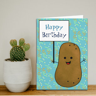 Happy Potato Birthday  Card