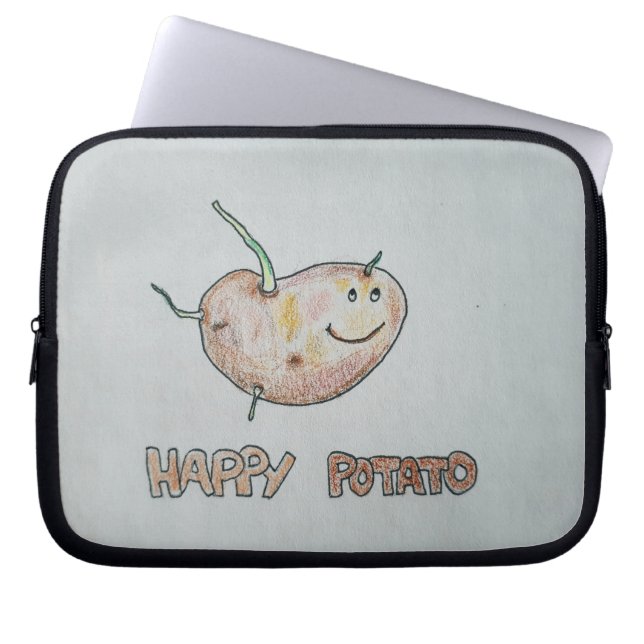 Happy Potato Electronics Bag (Front)