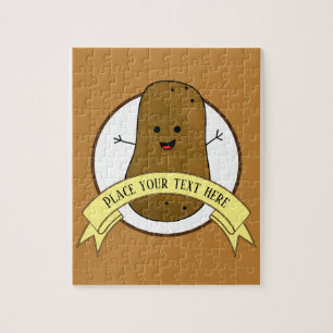 Happy Potato Personalised Jigsaw Puzzle