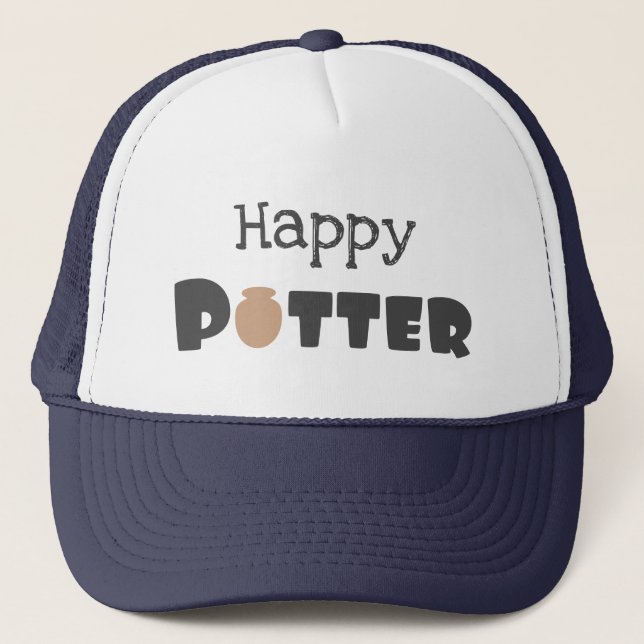 Happy Potter Trucker Hat (Front)
