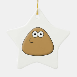 Happy Pou - Star Ornament