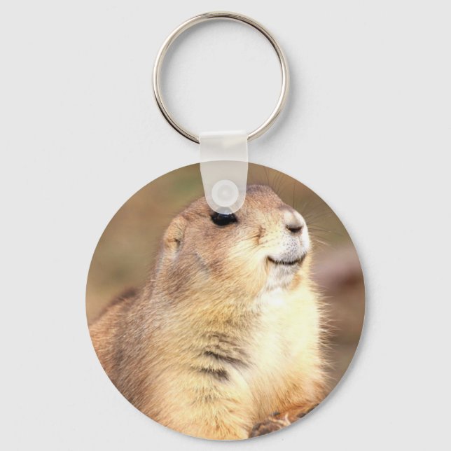 Happy Prairie dog keychain (Front)