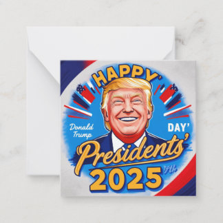 happy presidents day 2025 card