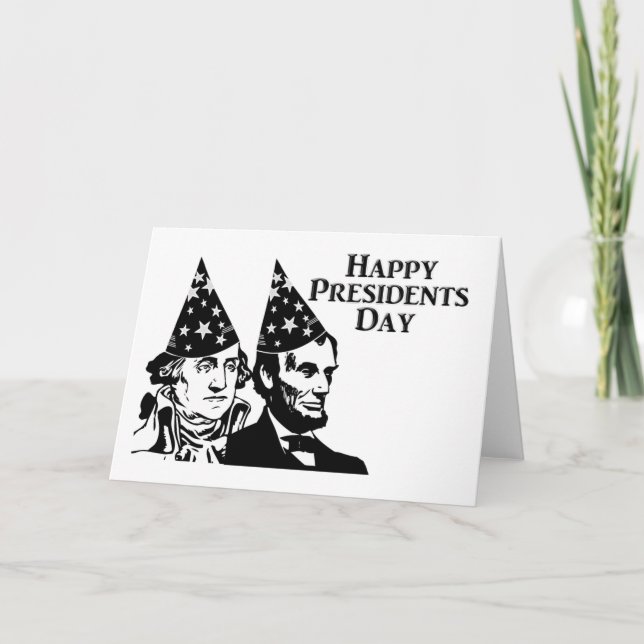 Happy Presidents Day Card (Front)