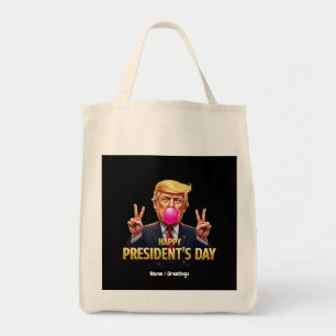 Happy President's Day Celebrate Patriotism Freedom Tote Bag