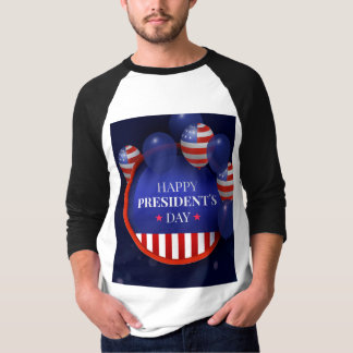 Happy President's Day T-Shirt Design