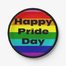 Happy Pride Day Rainbow LGBTQ Party Supplies