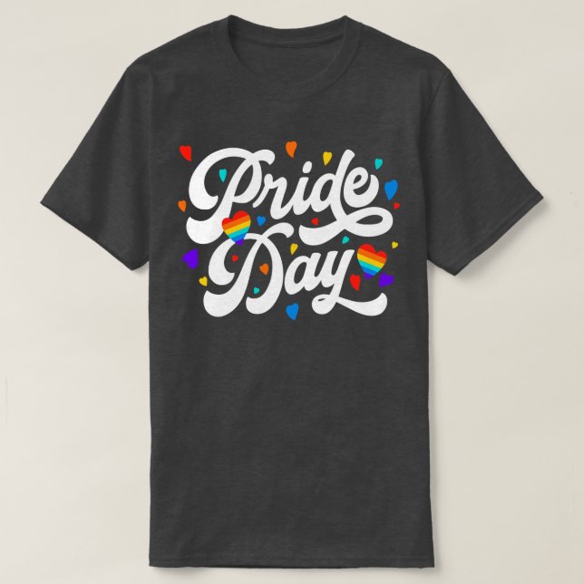 Happy Pride Day T-Shirt (Design Front)