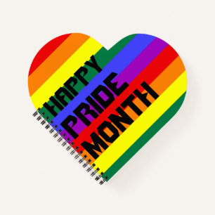 Happy pride month Notebook gift