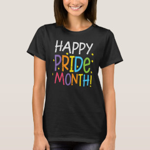Happy Pride Month Rainbow Gay Pride Ally Lgbt Men T-Shirt