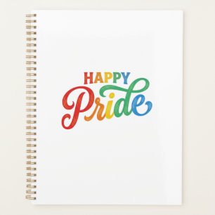 Happy Pride Vintage Rainbow Typography Shirt_1 Planner